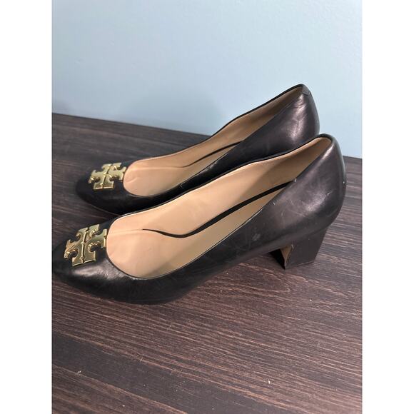Tory Burch Janey Block heel pump black size 10 - Picture 3 of 7